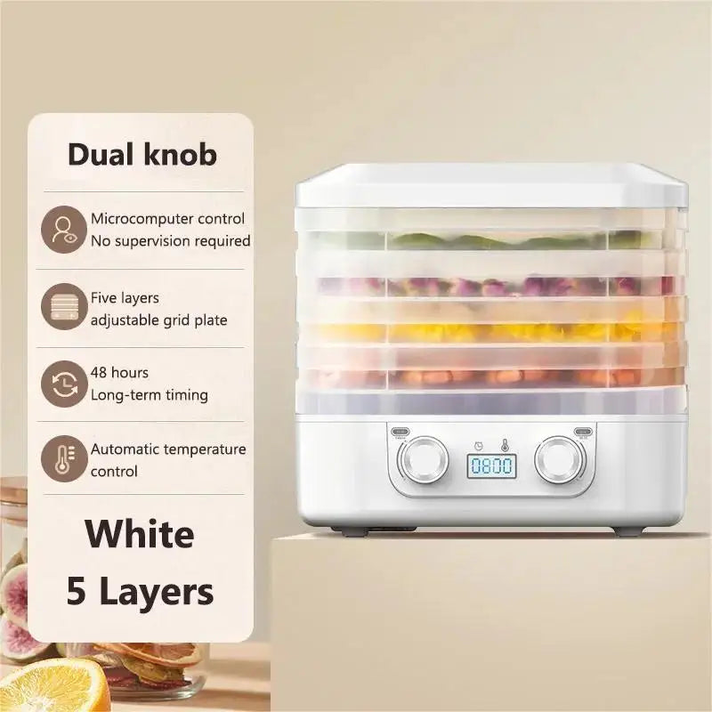 Cozy Habit™ CrispMate – Multi-Tray Food Dehydrator