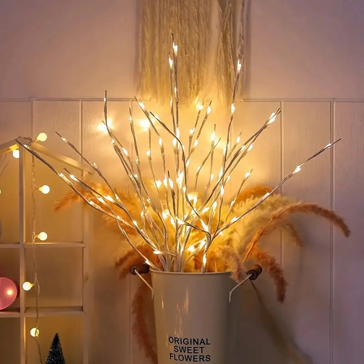 Cozy Habit™ LightSprig – LED Birch Branch Decor