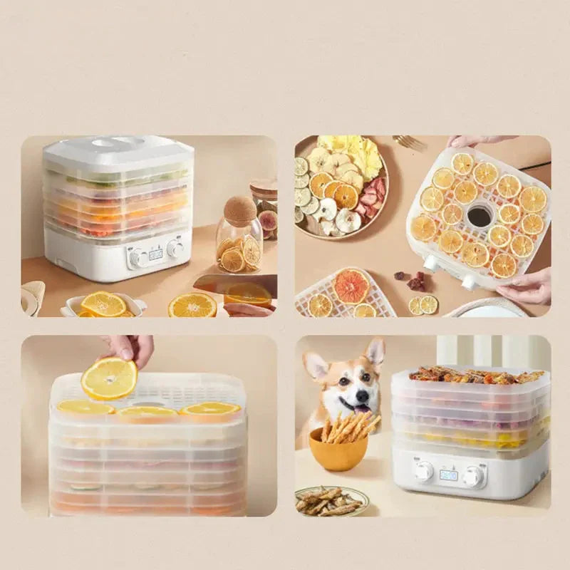 Cozy Habit™ CrispMate – Multi-Tray Food Dehydrator