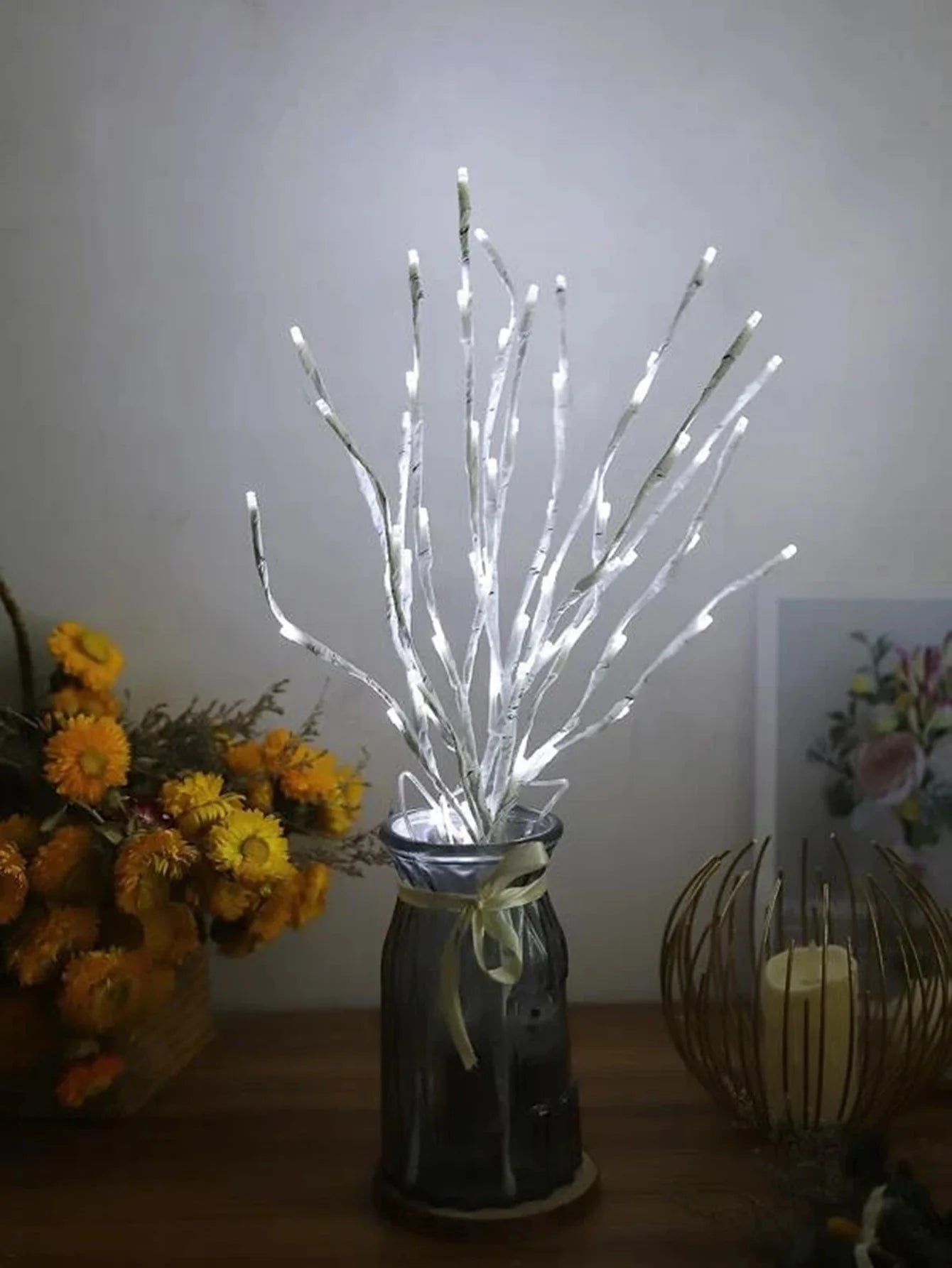 Cozy Habit™ LightSprig – LED Birch Branch Decor