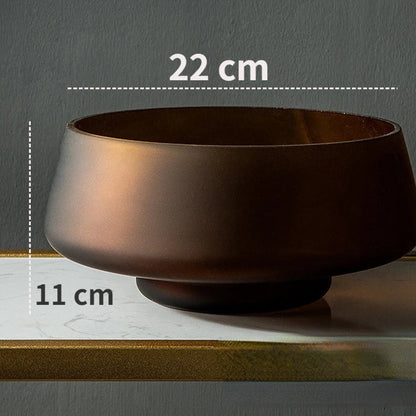 Cozy Habit™ Lumière Frost – Frosted Glass Vase